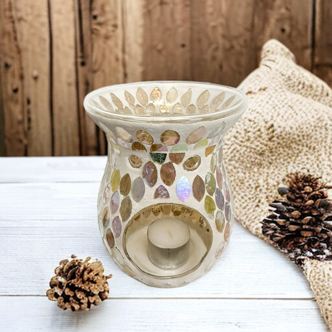 Ivory Mosiac Melt Burner