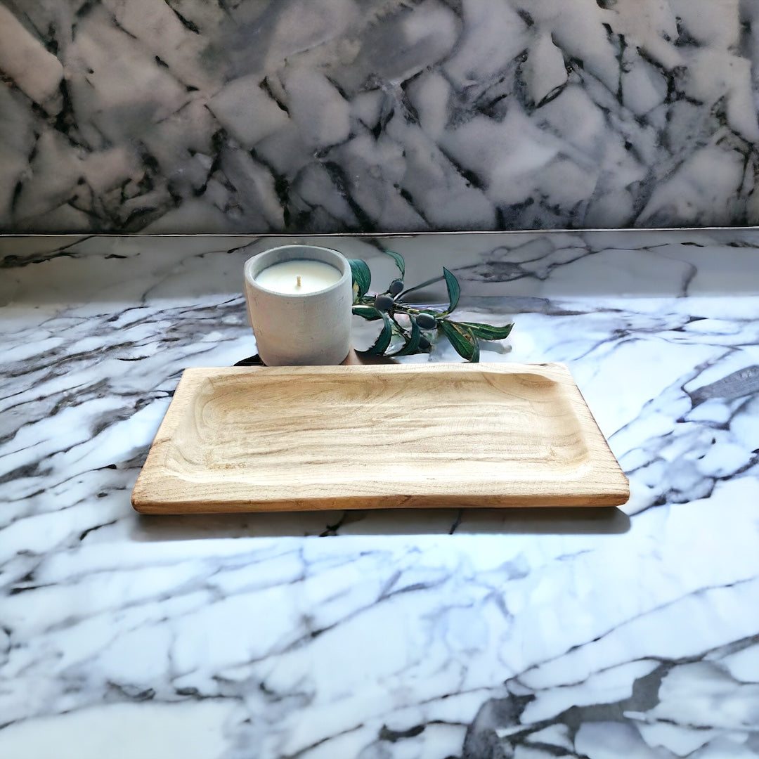 TIMBER DISH NATURAL - Small