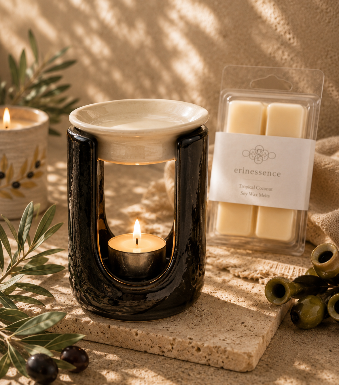 WAX MELT / OIL BURNER BLACK