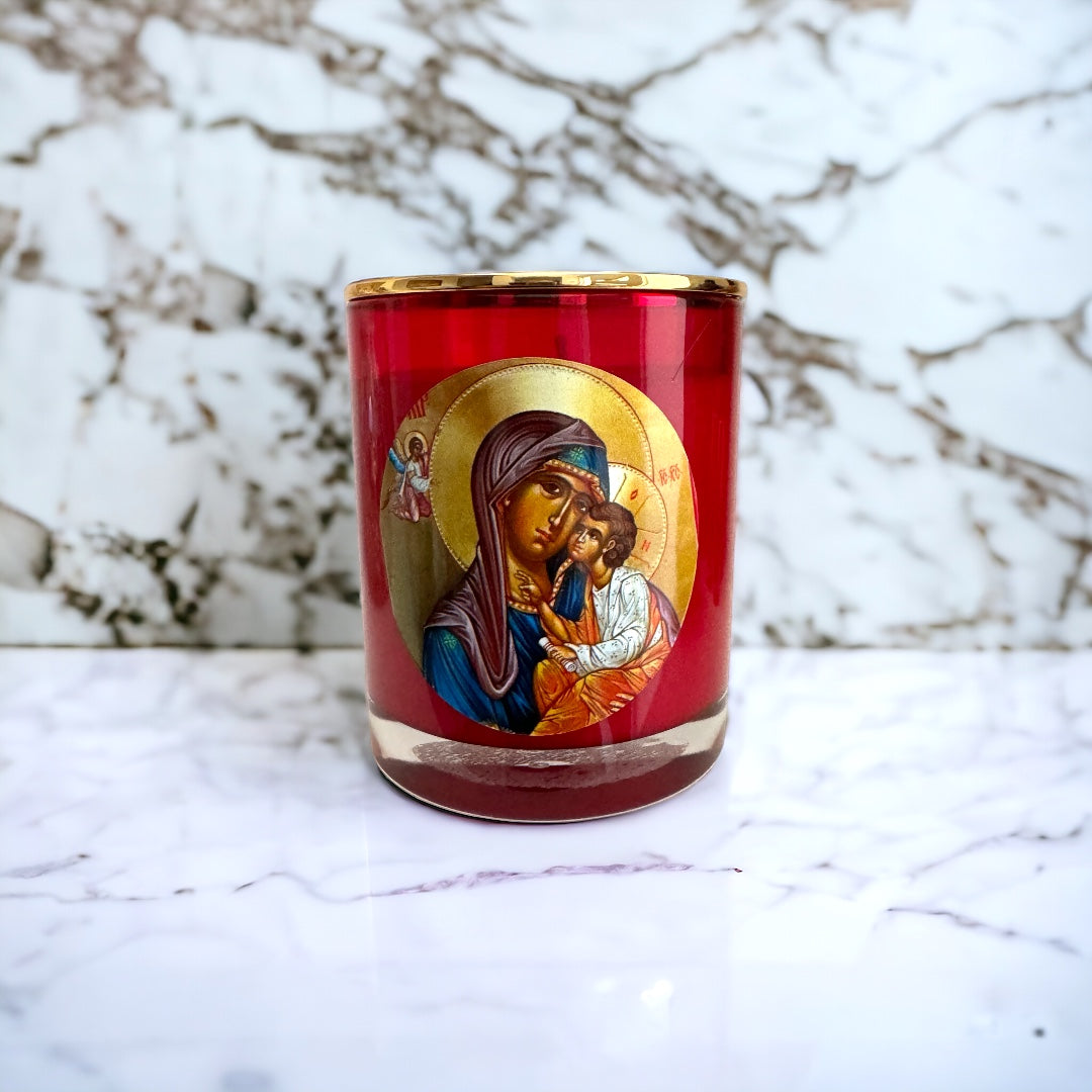 Livani/Frankincense Icon Soy Wax Candle - Gold