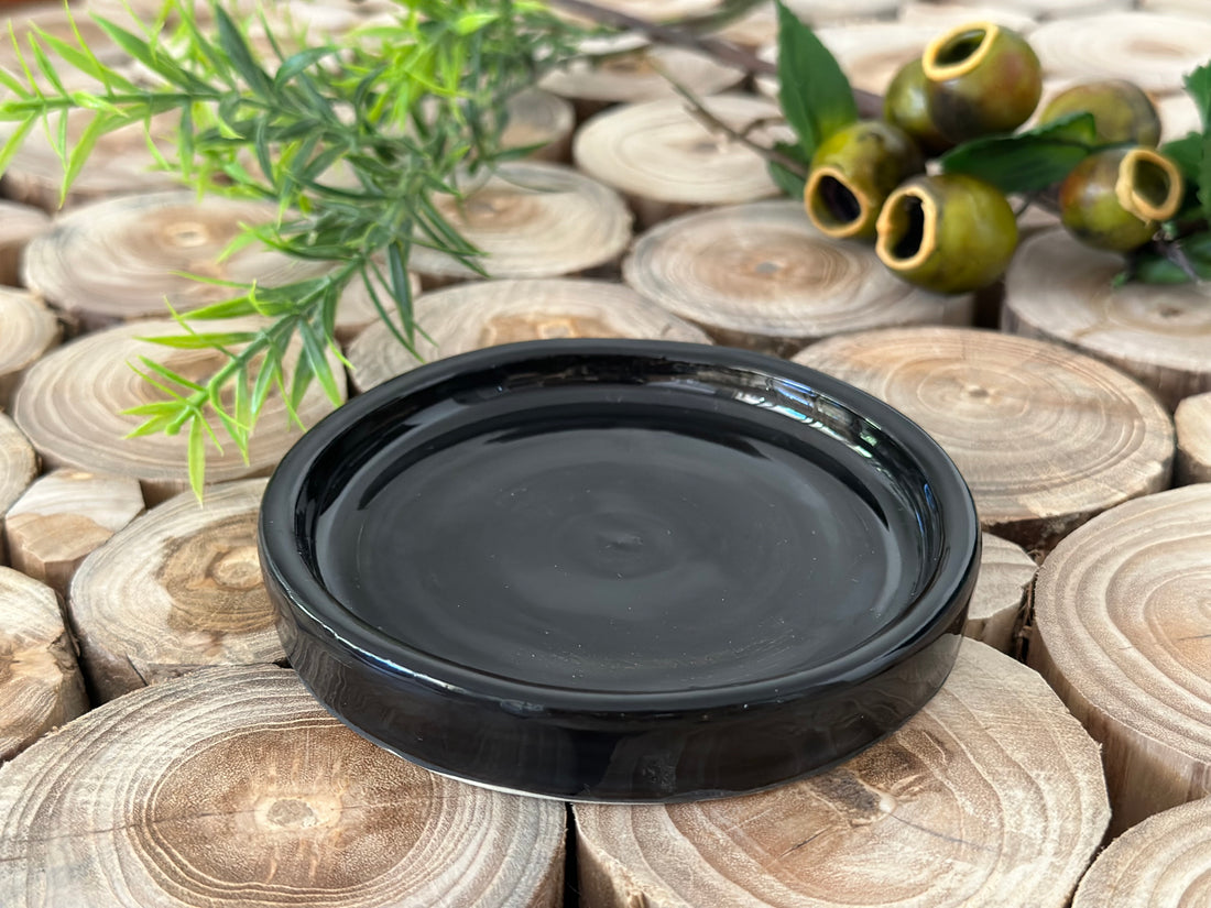 Black Candle Dish