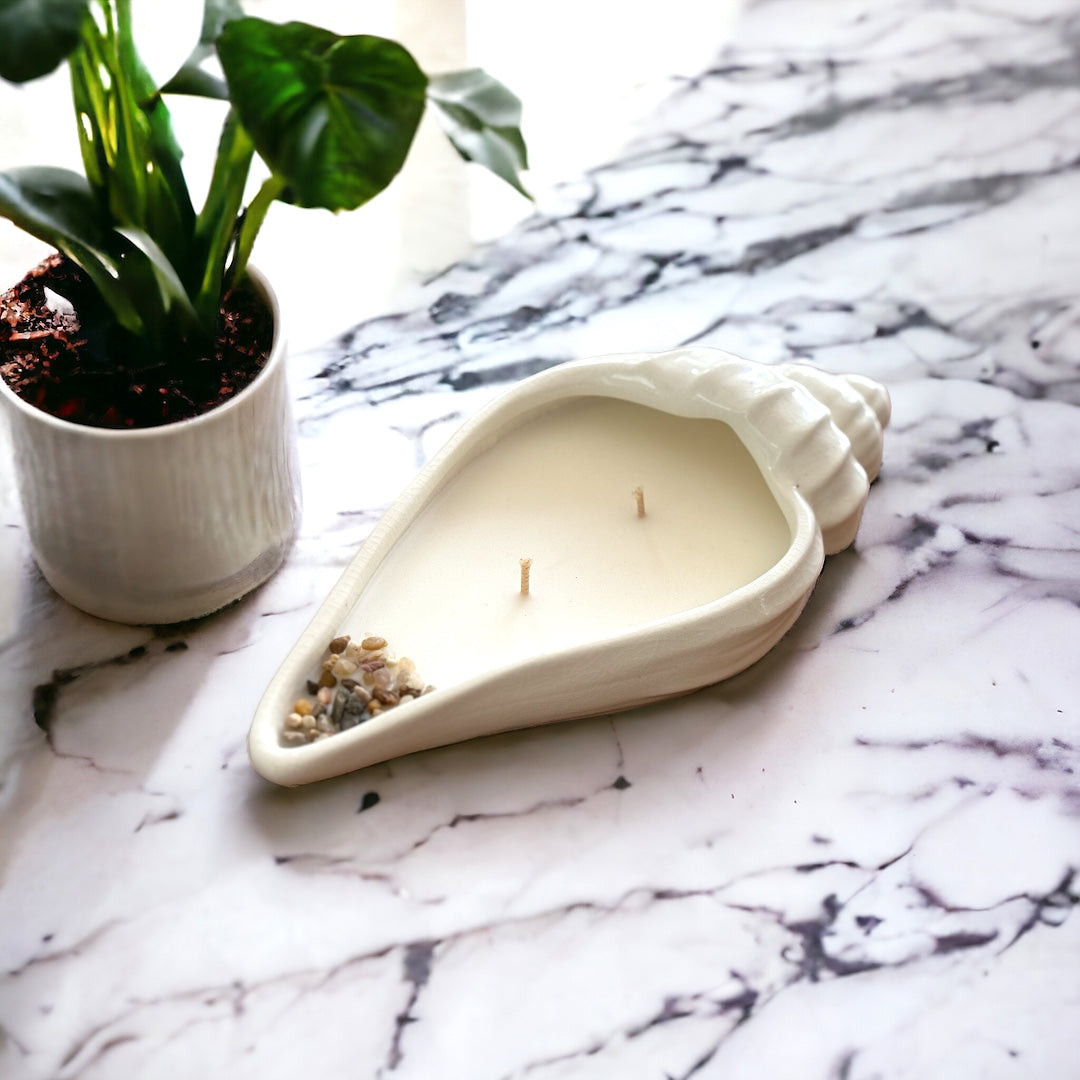 Shell Bowl White