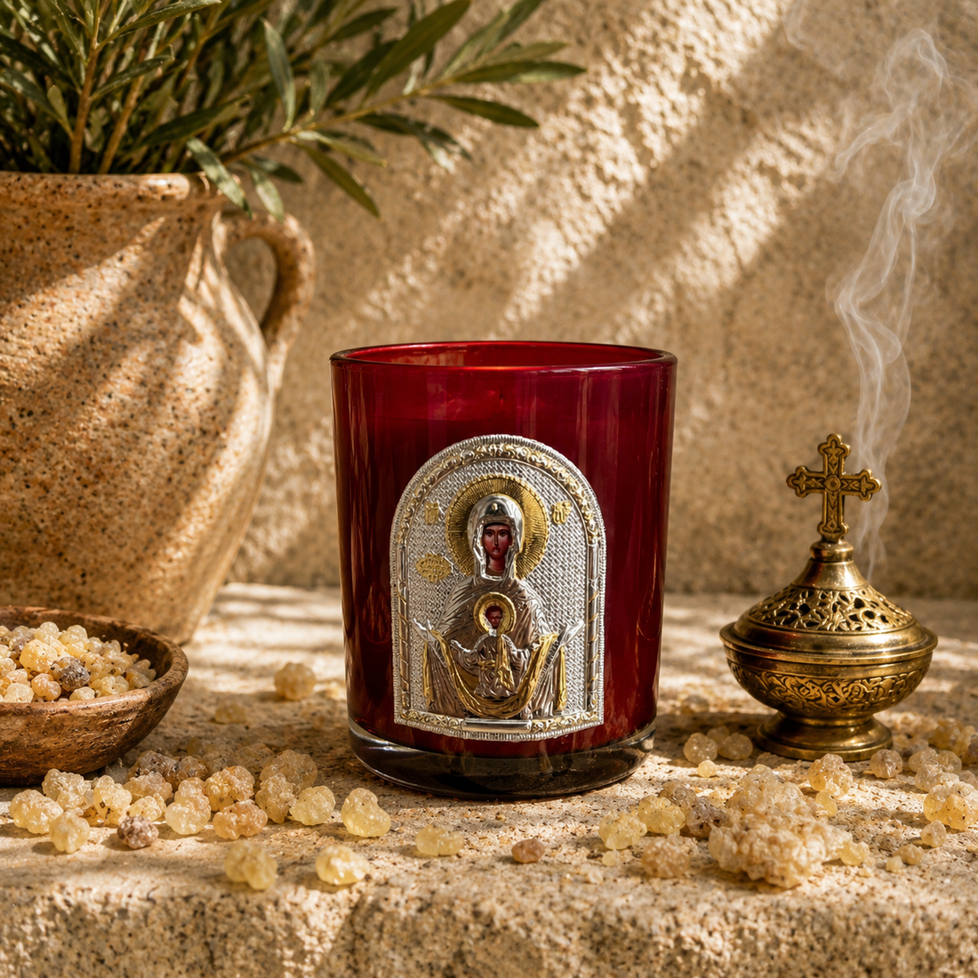 Livani/Frankincense Soy Wax Candle