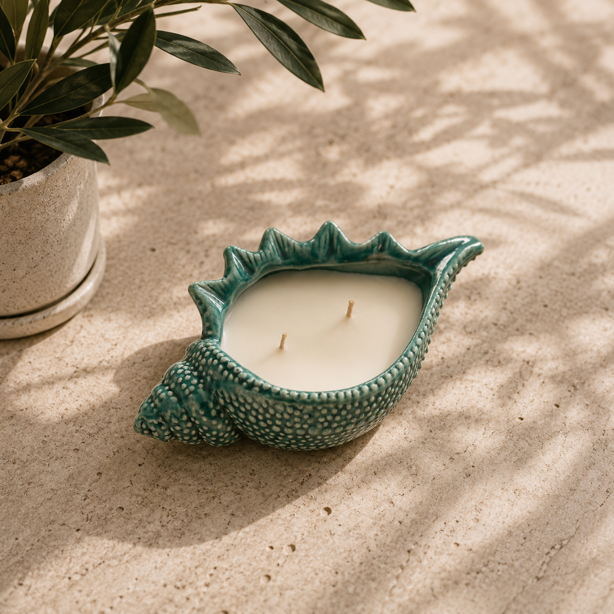 Shell Bowl Teal
