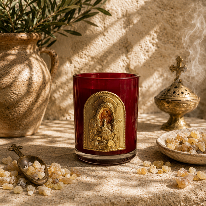 Livani/Frankincense Soy Wax Candle