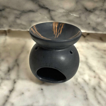 Black and Gold wax melt/oil burner
